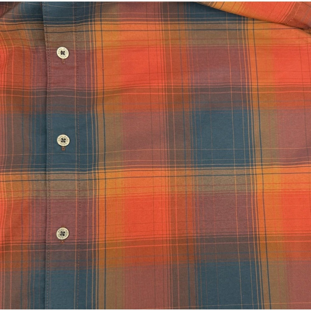 Kuhl Response Shirt Mens Large Plaid Short Sleeve Hiking Camping UPF 30 - Picture 13 of 14